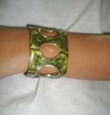 Pulseiras Verde Mesclada